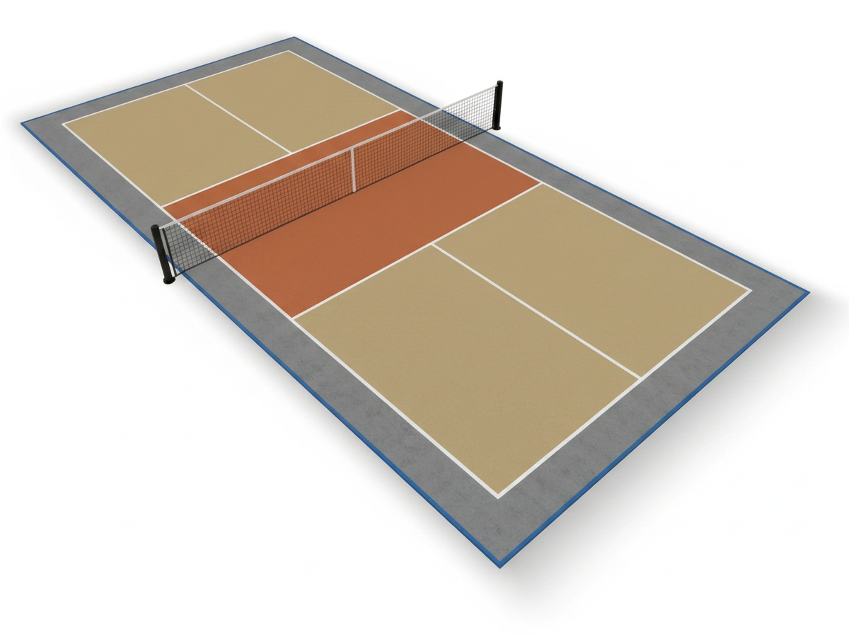 Terrain pickleball Sand · Terracotta