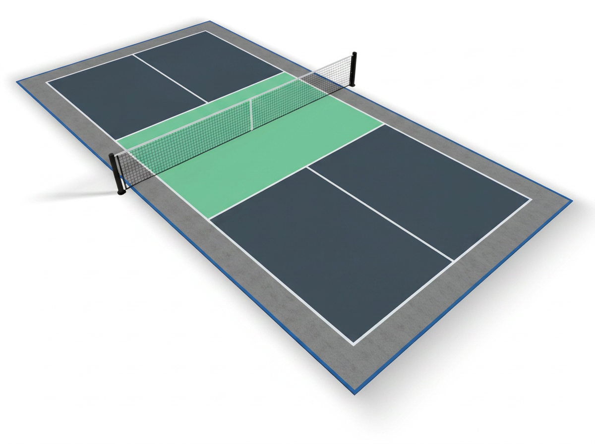Terrain pickleball Slate · Mint